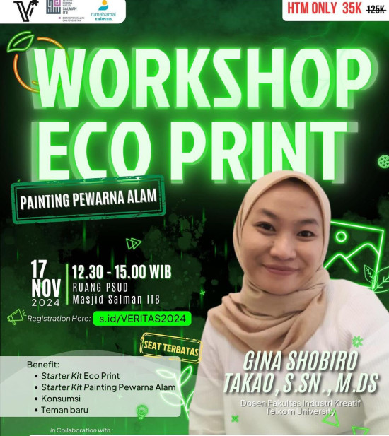Workshop Eco Print and Sustainability: "Painting Pewarna Alam"
