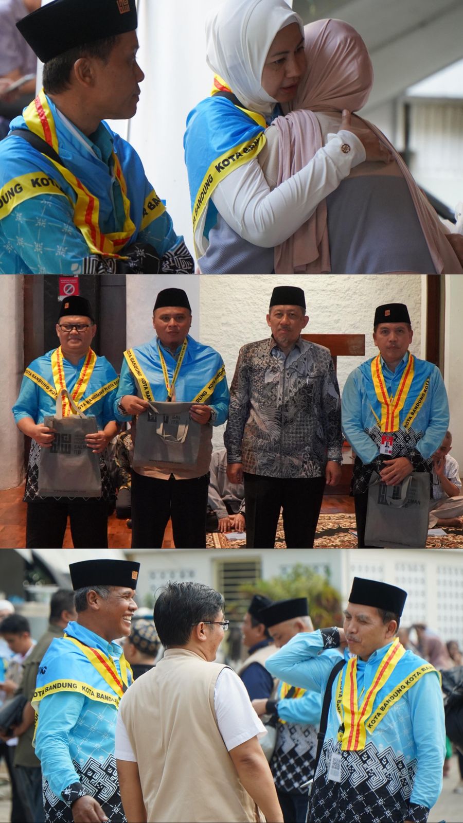 Pelepasan Kafilah Jamaah Haji KBIHU Salman Kloter 27 KJT Kota Bandung